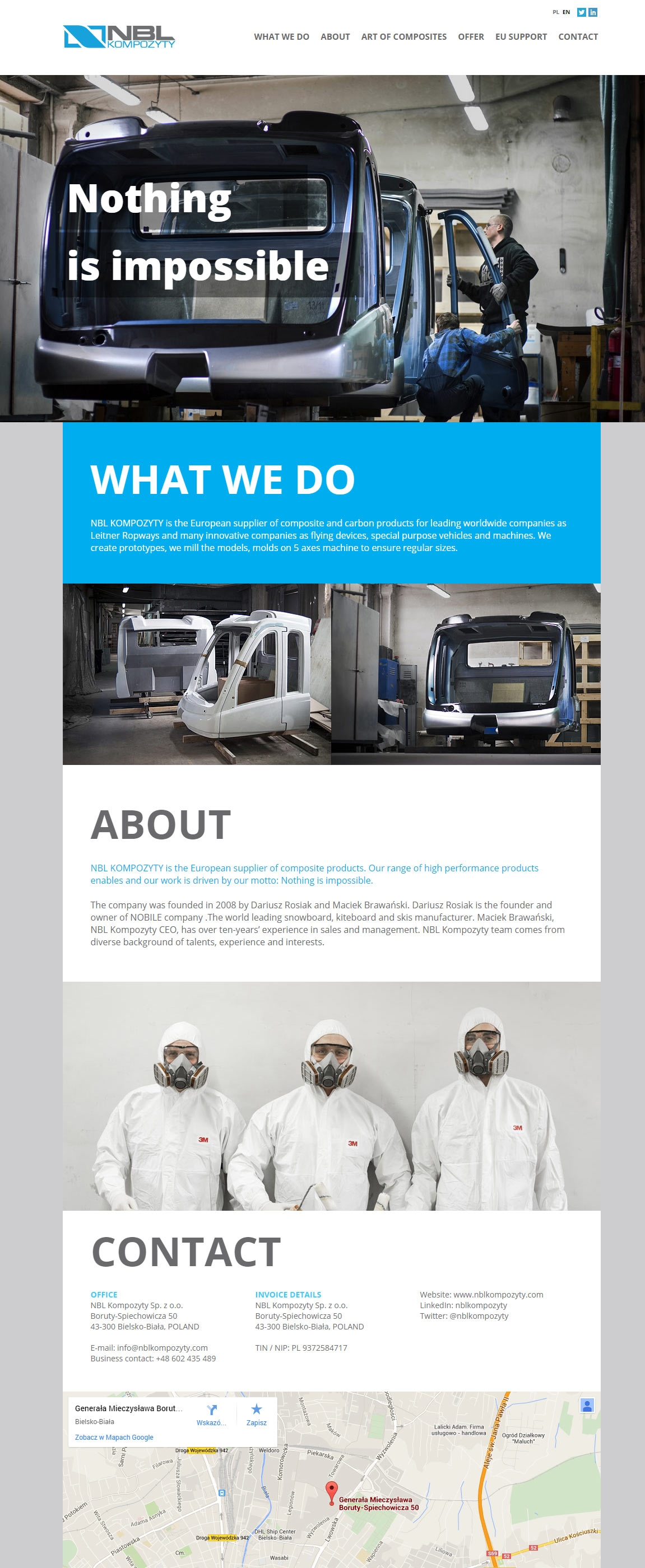 Labmatic | Web Design. NBL Composites