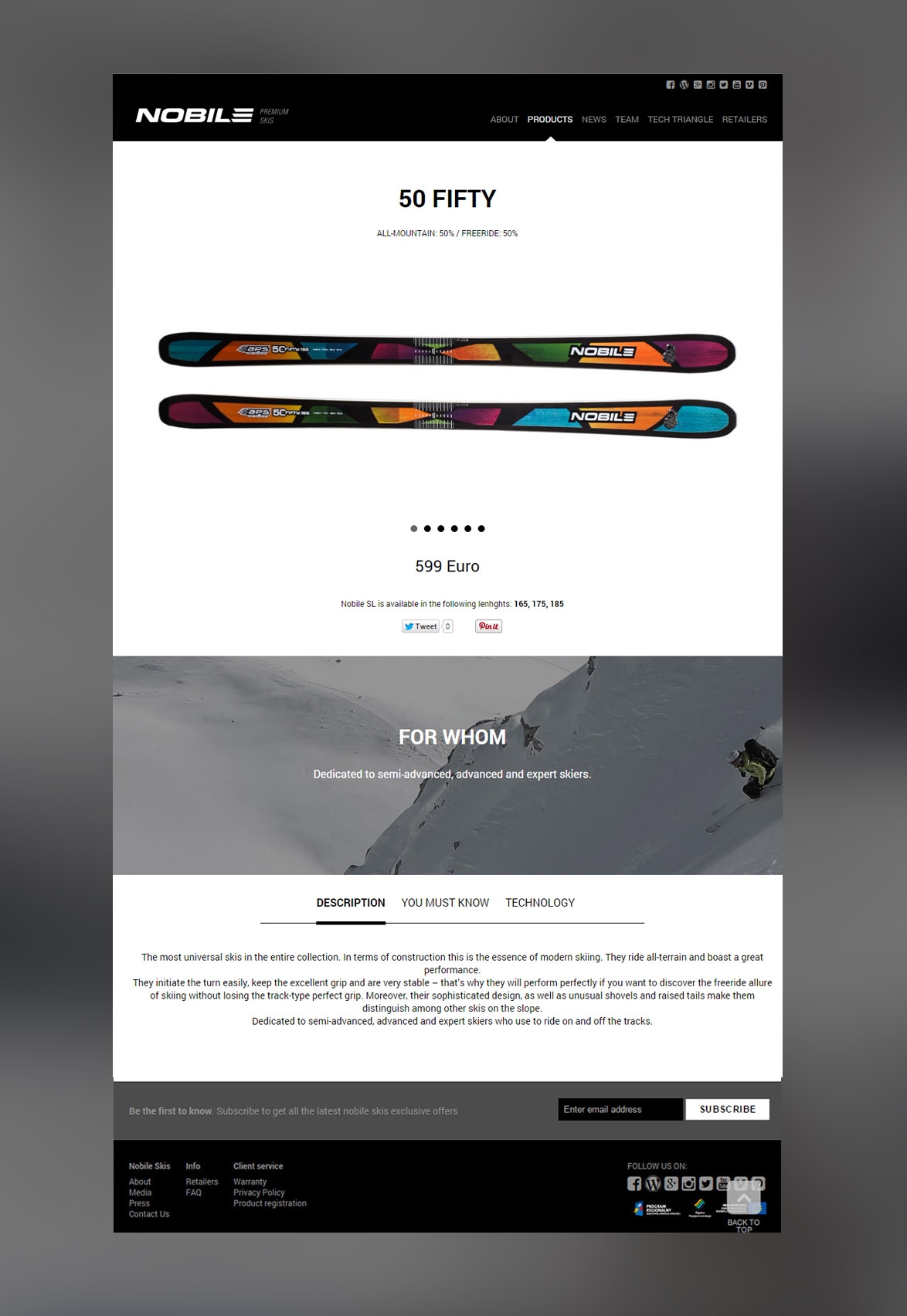 Nobile Skis by Labmatic